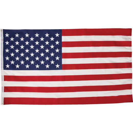 Valley Forge 3 Ft. x 5 Ft. Polycotton American Flag